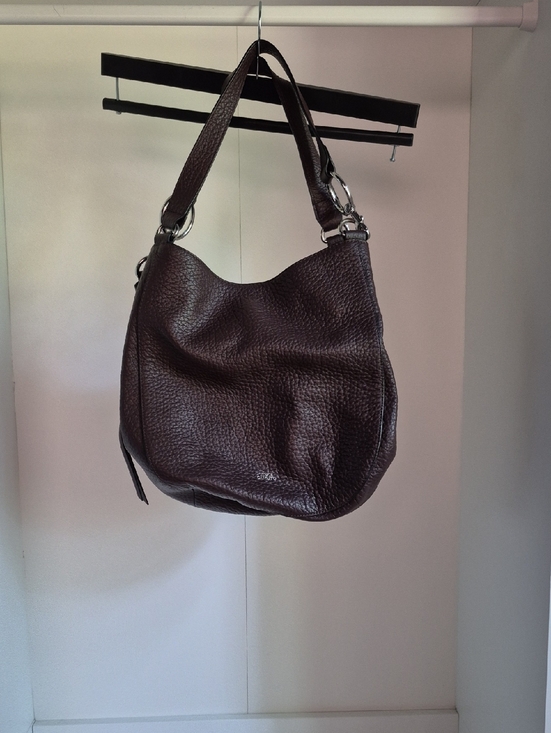 Vince Camuto Handbags - Vince Camuto Women’s Purple Brown Leather Hobo Shoulder Bag